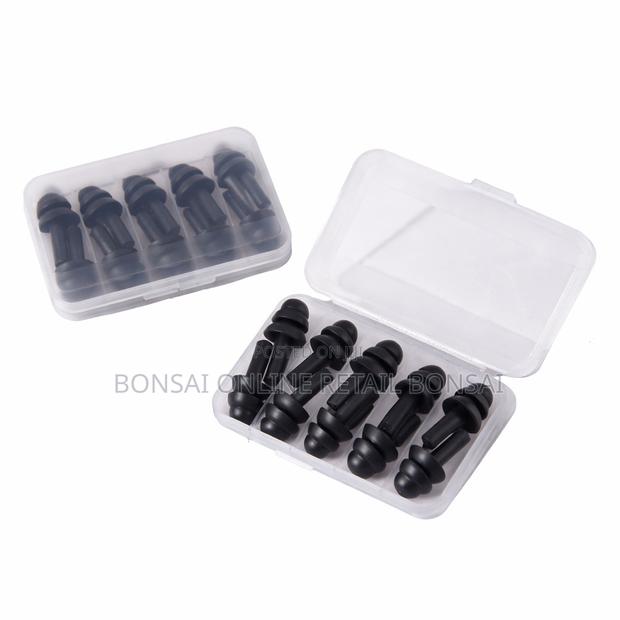5 Pair Silicone Earplugs Waterproof Anti-Noise for Sleeping Swimming
