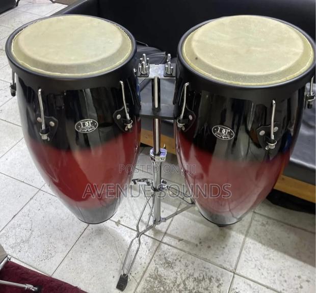 Pair Of Conga Drums With A Double Stand - thumbnail 6