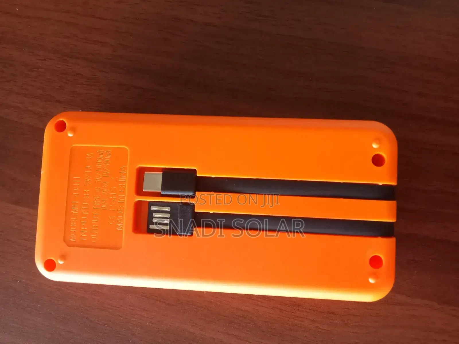 Portable Solar Li-Ion Battery Charger Power Bank