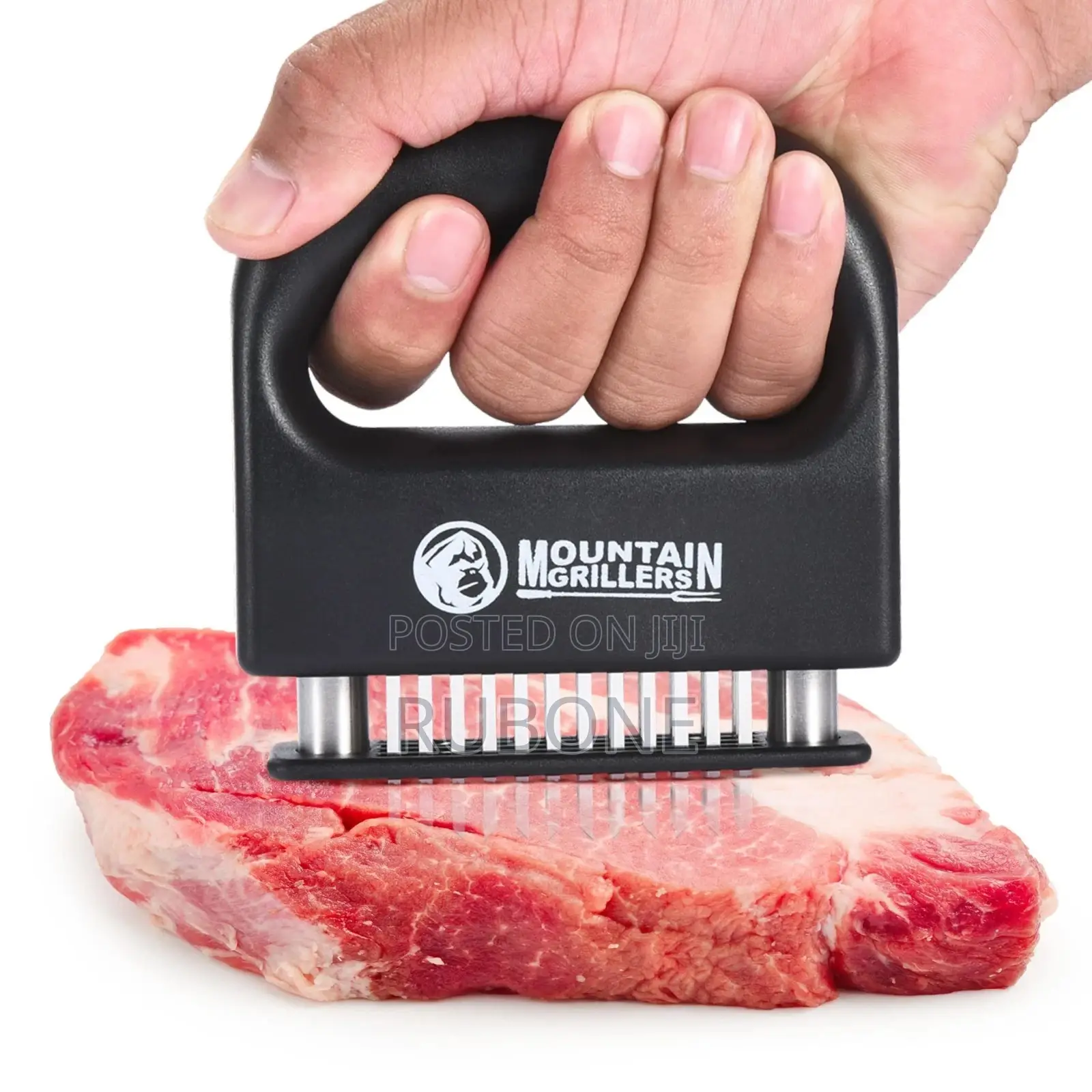 Professional 48-Blade Meat Tenderizer Tool - Premium Stainless Steel