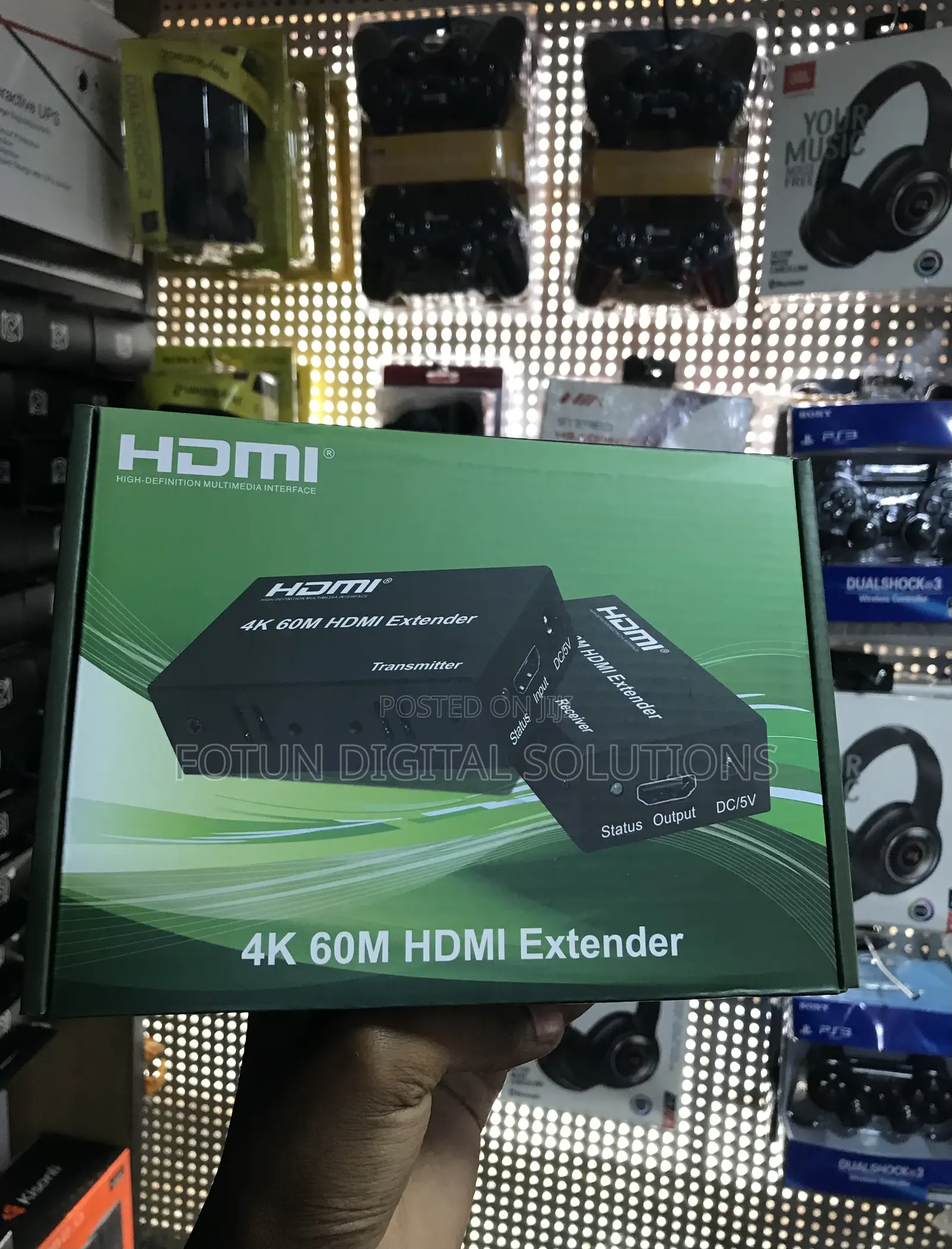 Compact 60hz Hdmi Extender 60m - Hdmi 2.0, 18gbps, No Compression
