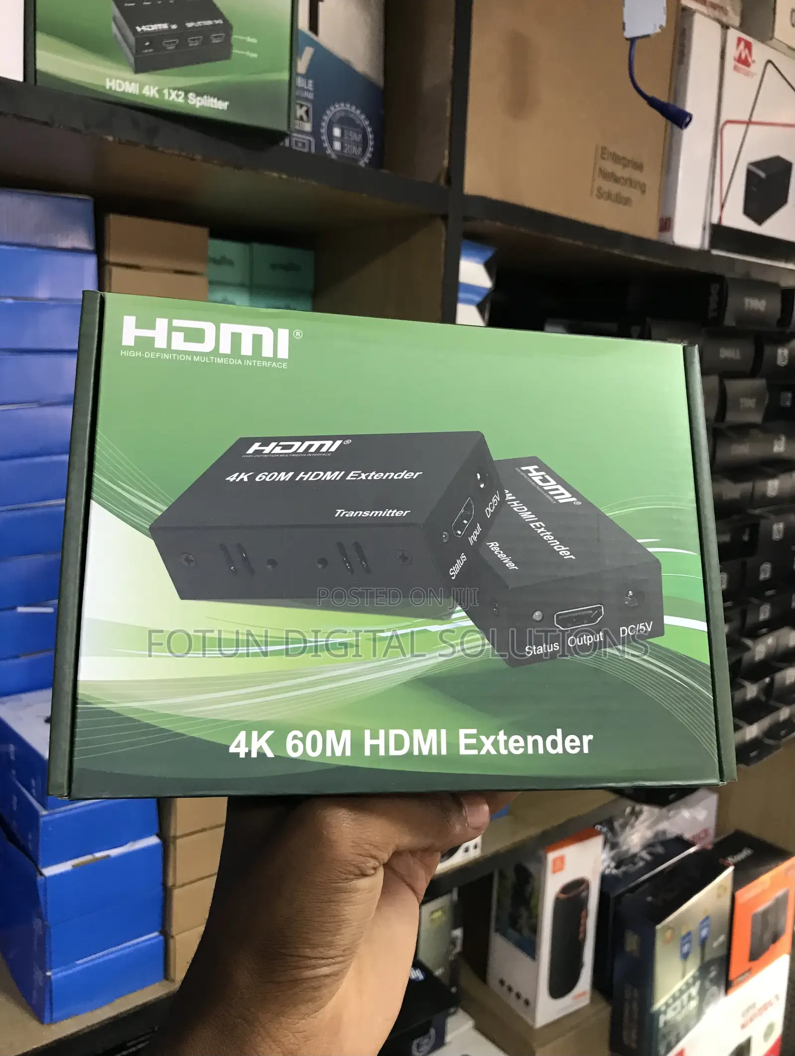 Simple Hdmi Extender Up to 60m - 60hz for Home Office Projector