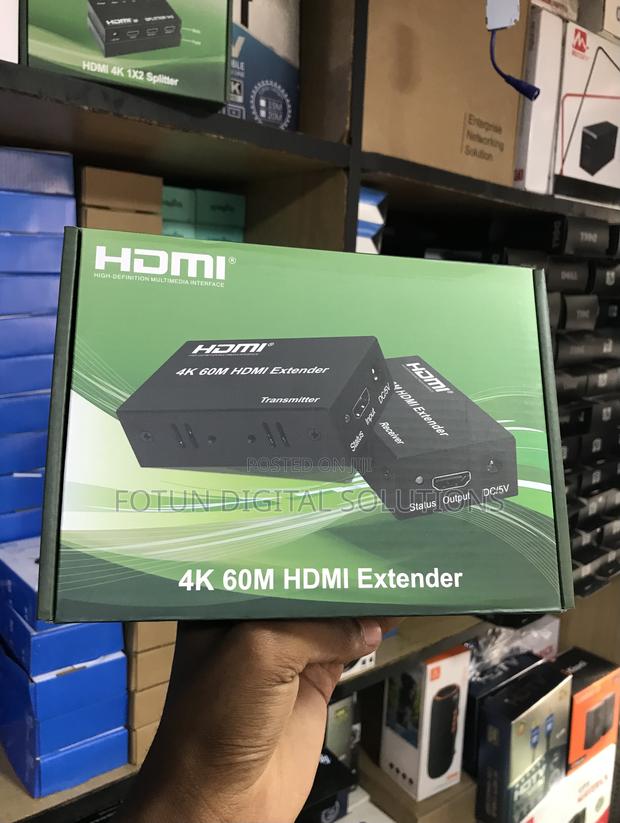 Simple Hdmi Extender Up to 60m - 60hz for Home Office Projector