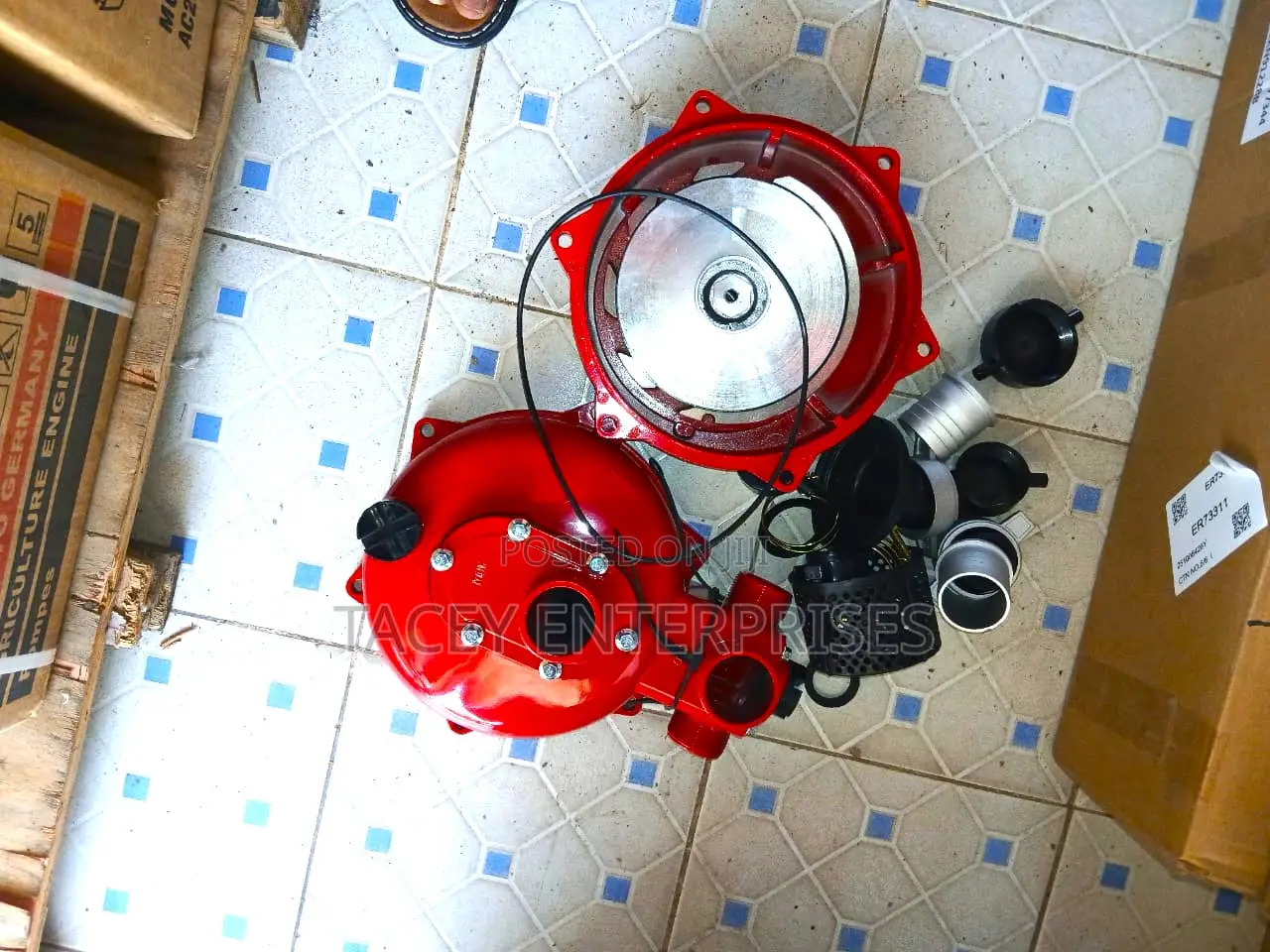 178f / 186f Diesel 2 Inch High Pressure Pump (Single Impeller)