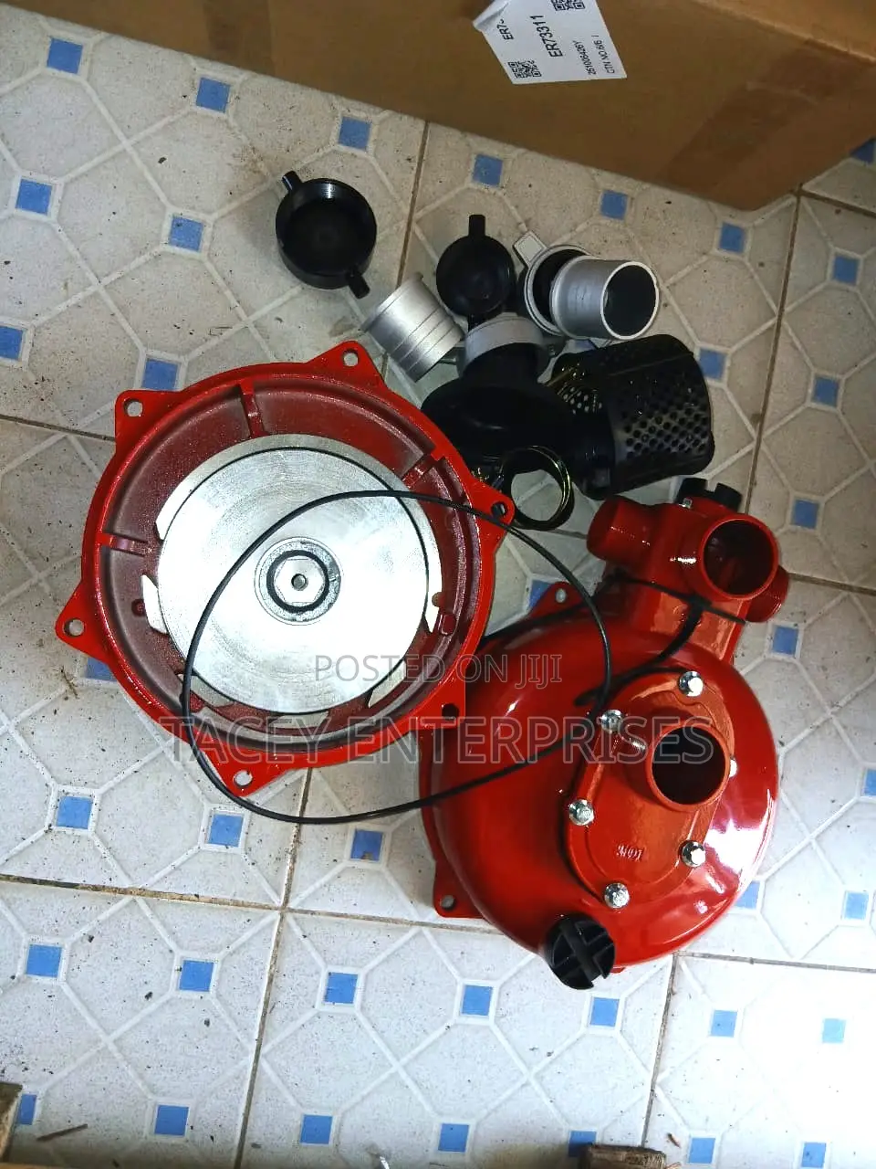 178f / 186f Diesel 2 Inch High Pressure Pump (Single Impeller)