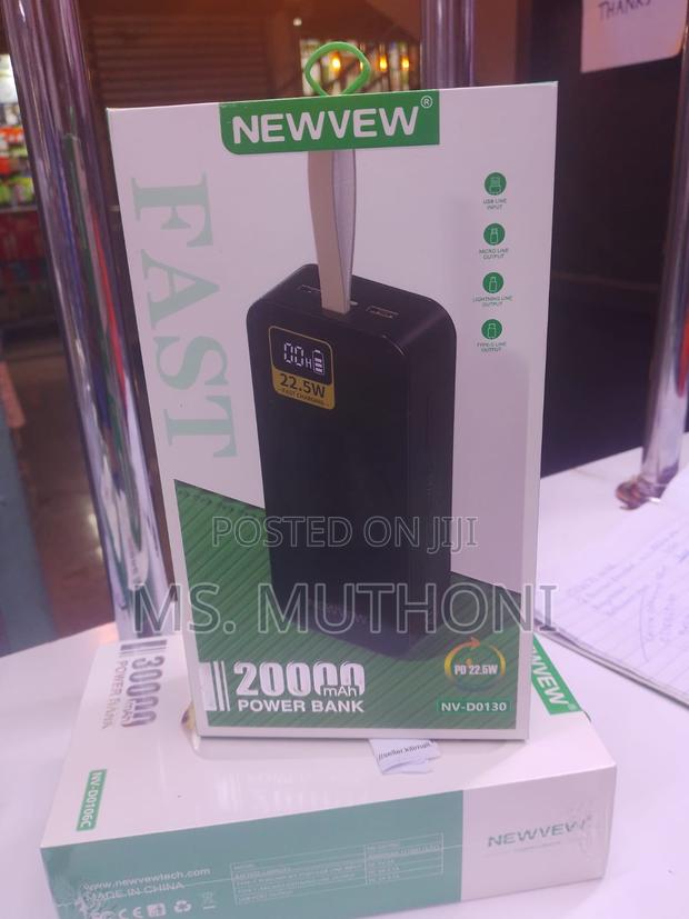 Newview 20,000 Mah High Performance Fast Powerbank - main view