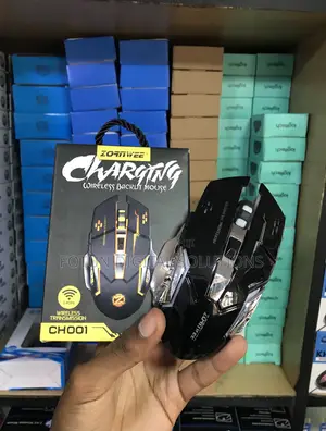 Ch001 RGB Wireless Gaming Mouse - Rechargeable via Usb Cable