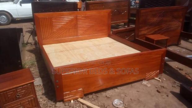 Wooden Bed Frame (6 × 6) - main view
