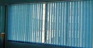 Ocean Blue School Windows Vertical Office Window Blinds - thumbnail 2