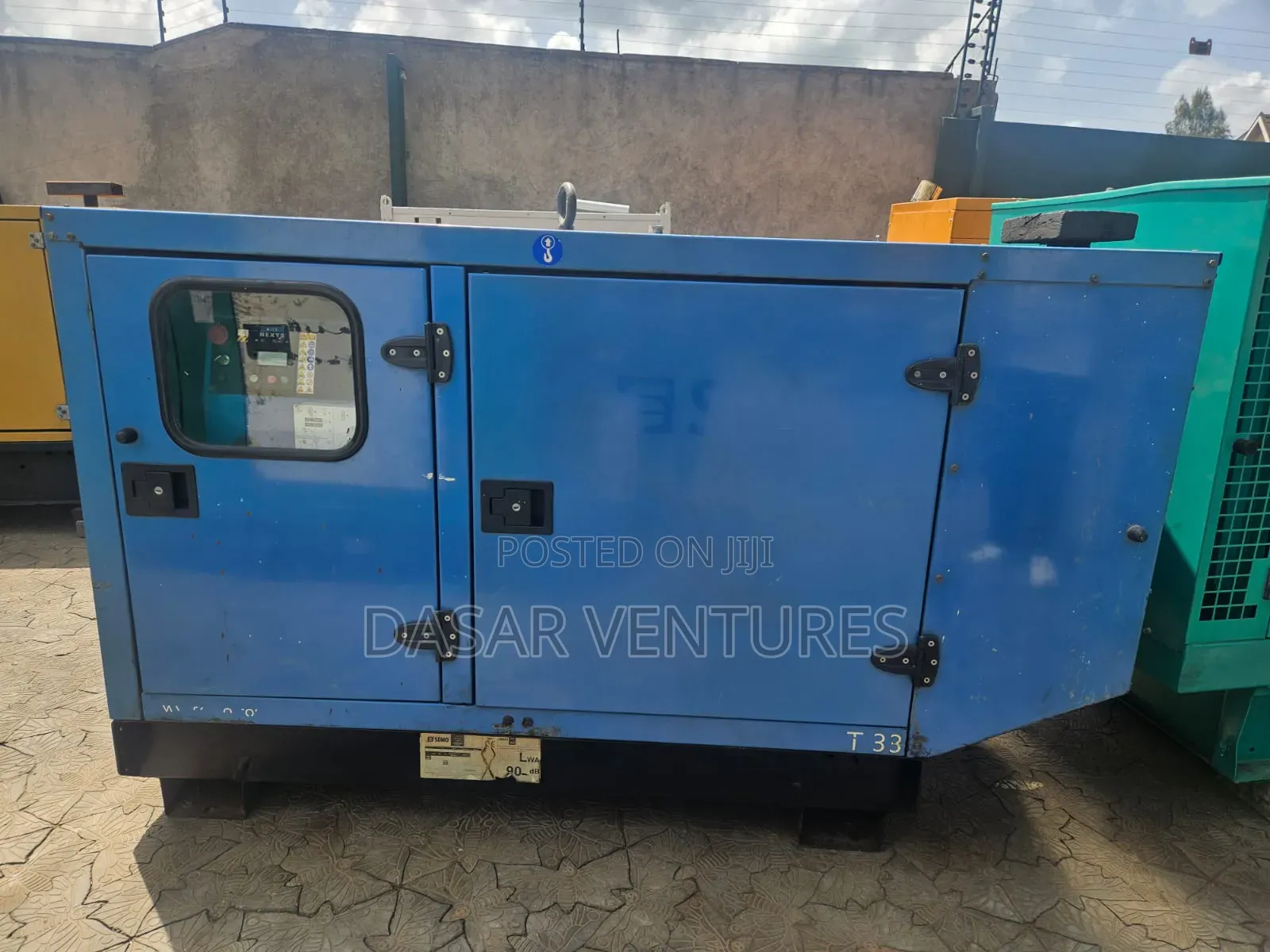Generator 33kva Ex Uk -Sale