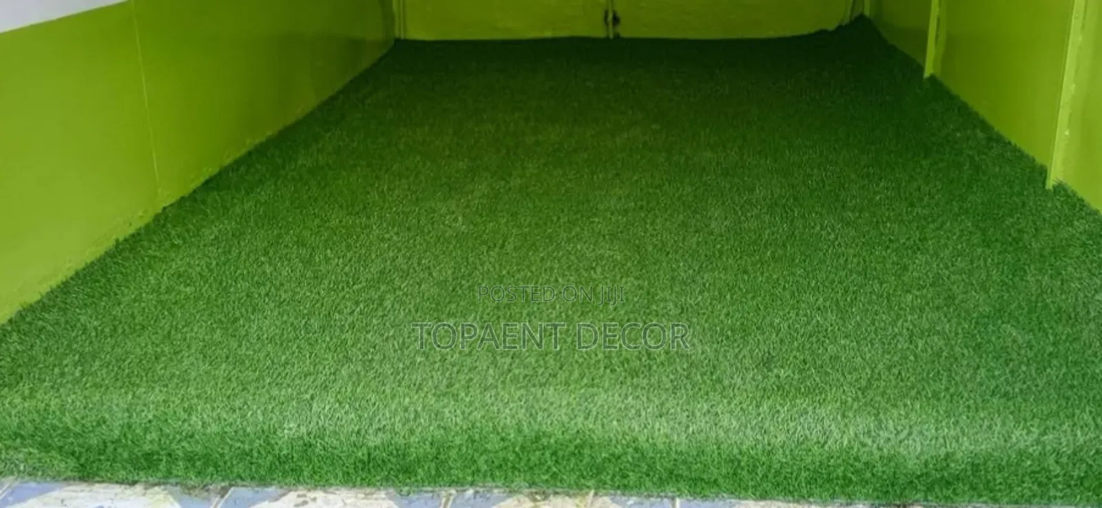 20mm Prayer Room Artificial Green Grass Carpet