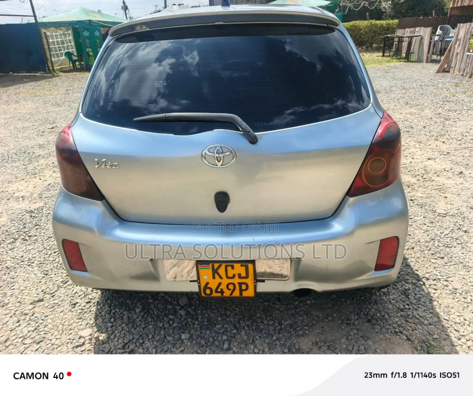Toyota Vitz 2011 Blue