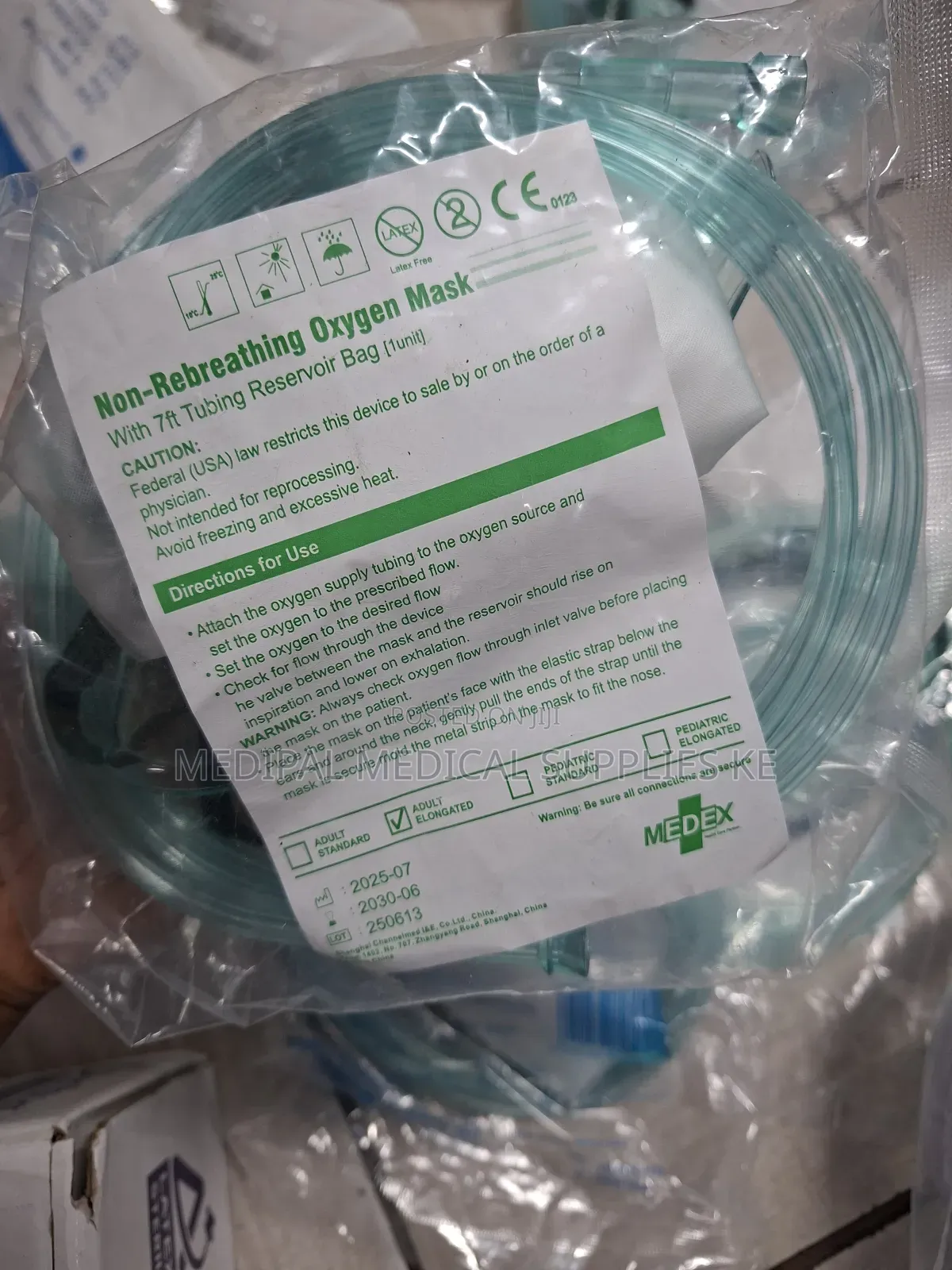 Non Rebreathing Oxygen Mask