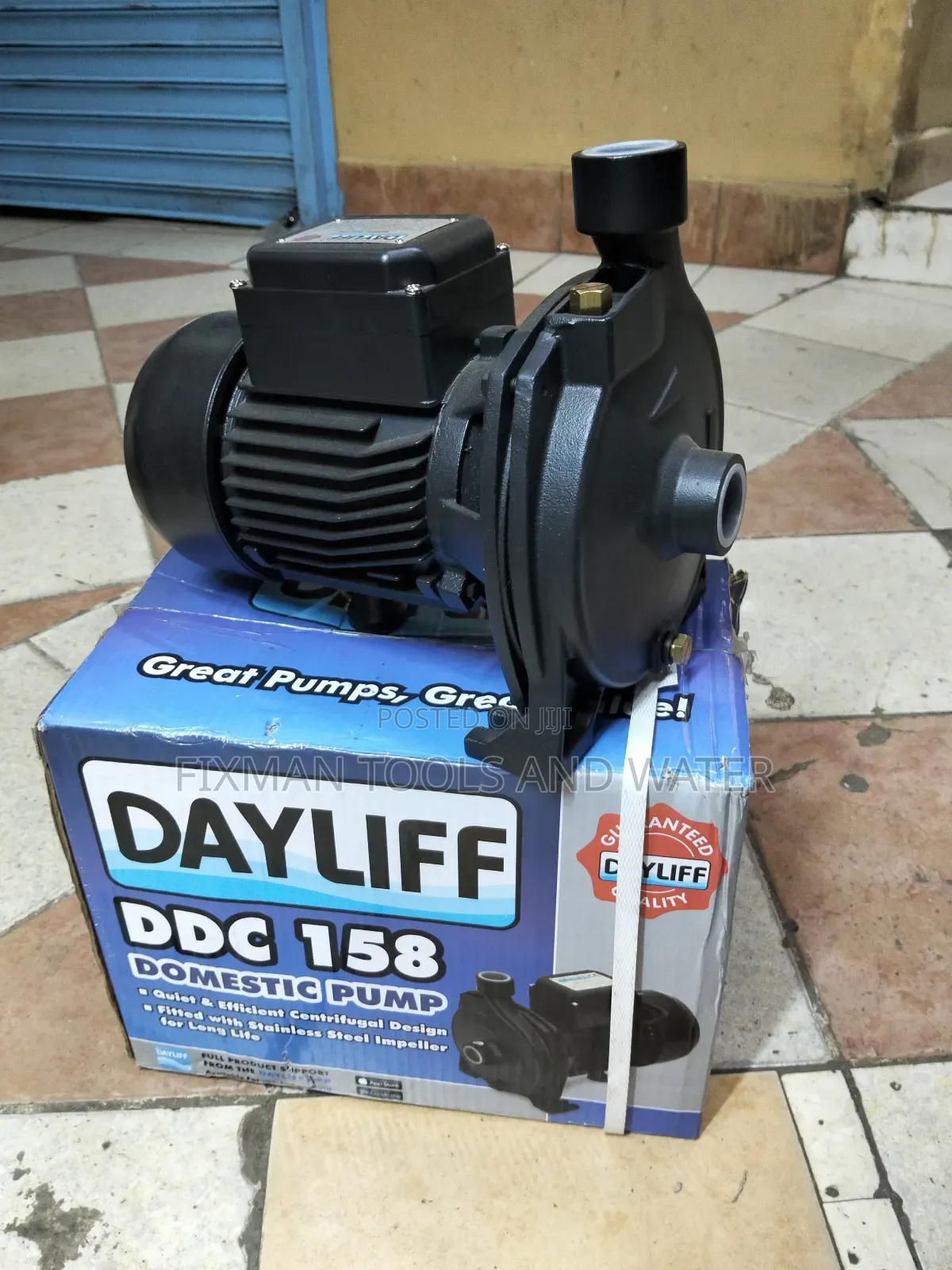 New Dayliff Water Booster Pump 1 Hp 32m High Pressure 120 Litres/Min
