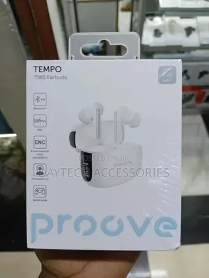 Pair of Proove Tempo TWS Wireless Earphones.