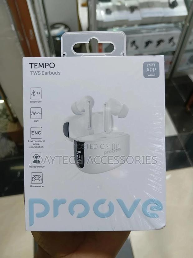 Pair of Proove Tempo TWS Wireless Earphones.