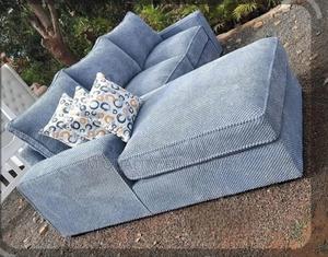 Light-Gray 6-Seater Modern Sofas With High Density Cushions - main view