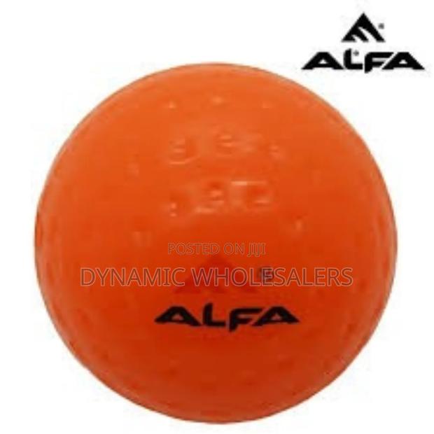 Alfa Professional Dimple Field Hockey Ball - Orange