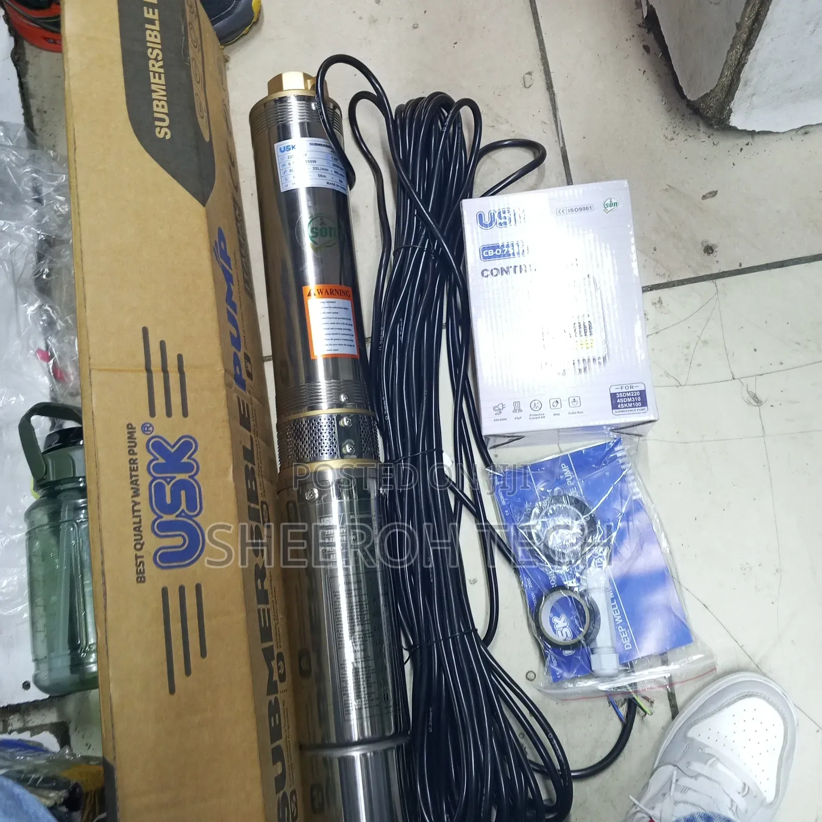 Submersible Water Pump 0.75hp