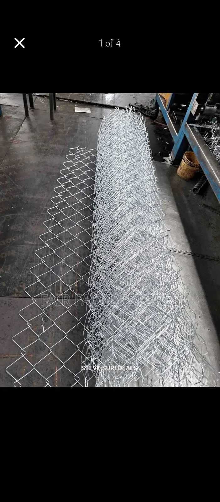 14g Galvanised Chainlink Fencing Wire. 6ft * 18mtrs