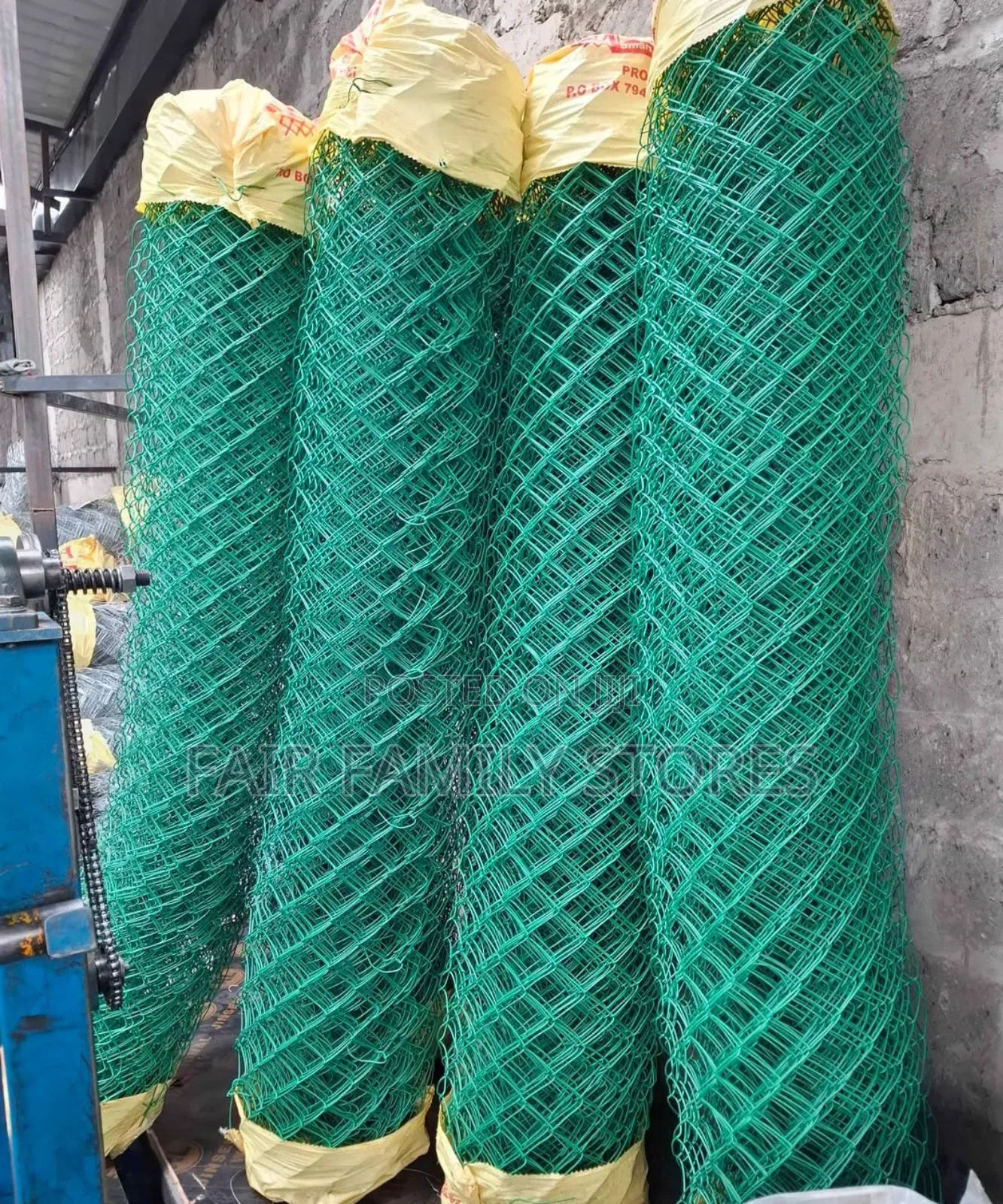 Pvc Coated Chainlink Fencing Wire 6ft * 18mtrs