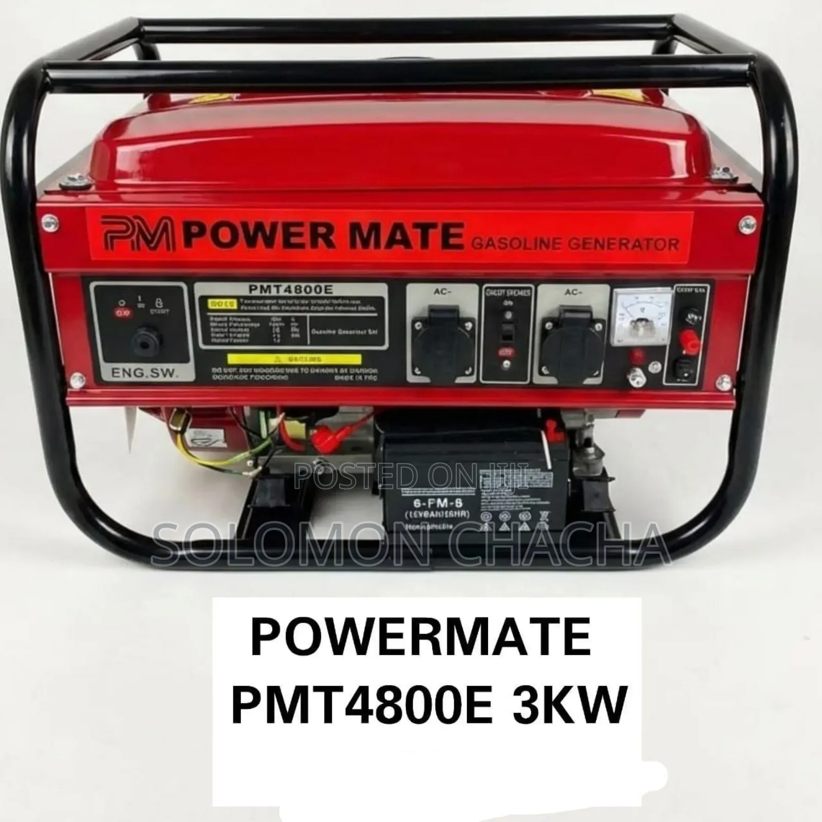 Powermate 3kw Gasoline Generator Keystart Best Quality