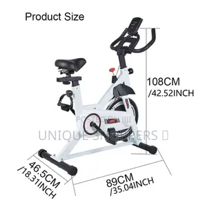 Portable Spin Bike
 
Wheels for Movement
With Sensors