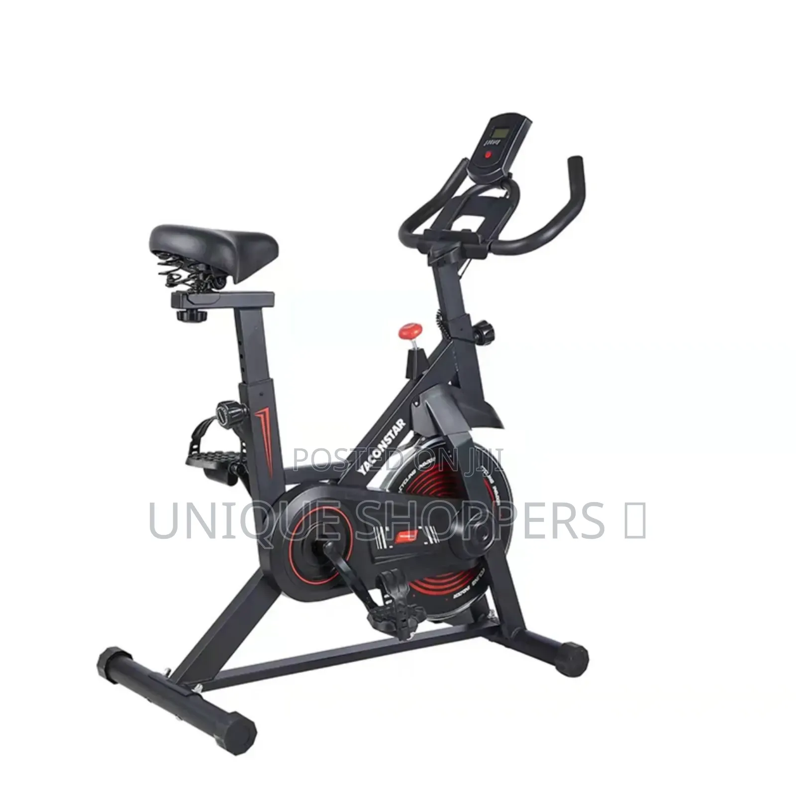 Portable Spin Bike
 
Wheels for Movement
With Sensors