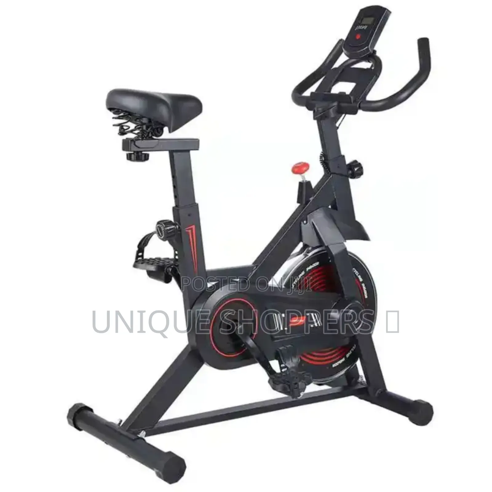 Portable Spin Bike
 
Wheels for Movement
With Sensors