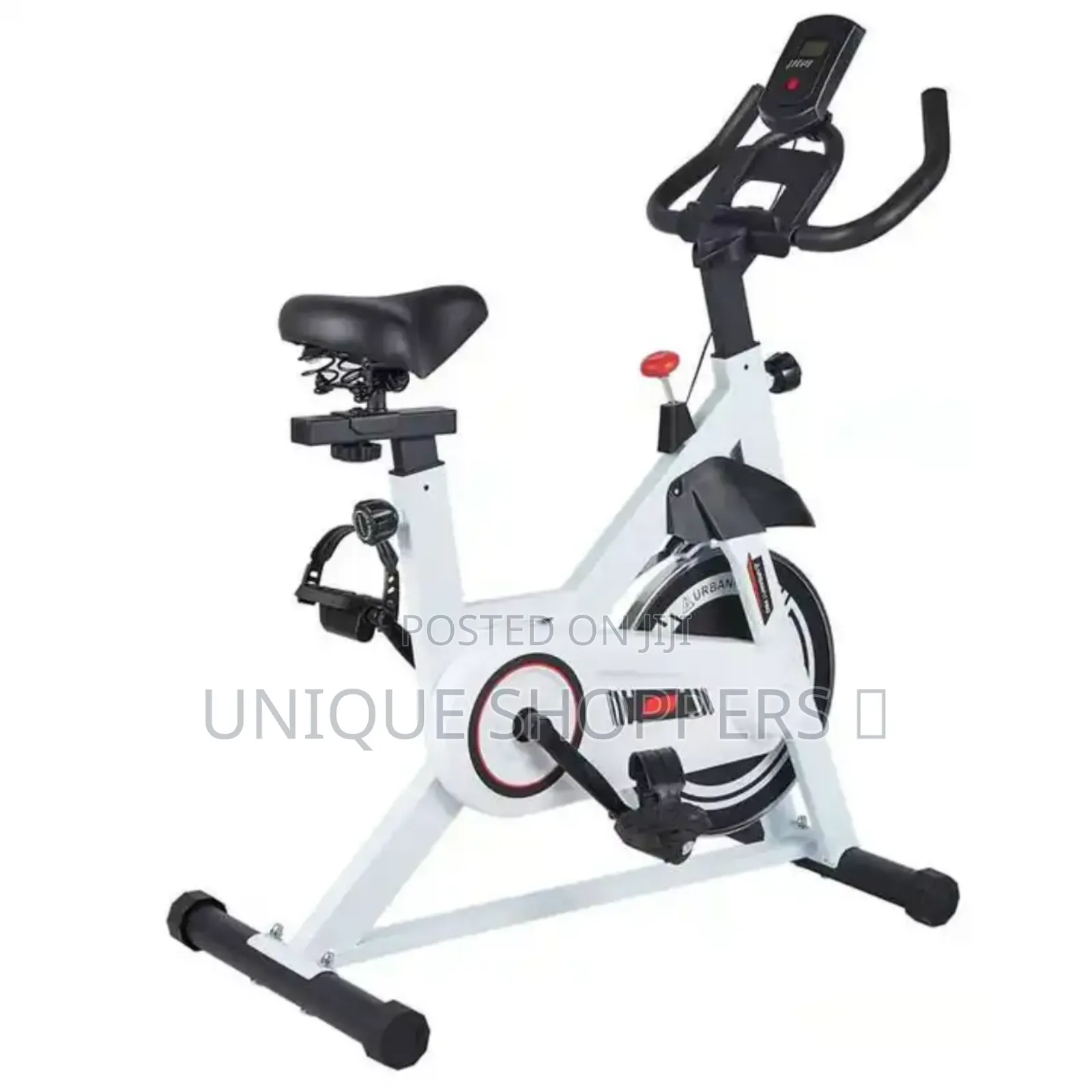 Portable Spin Bike
 
Wheels for Movement
With Sensors