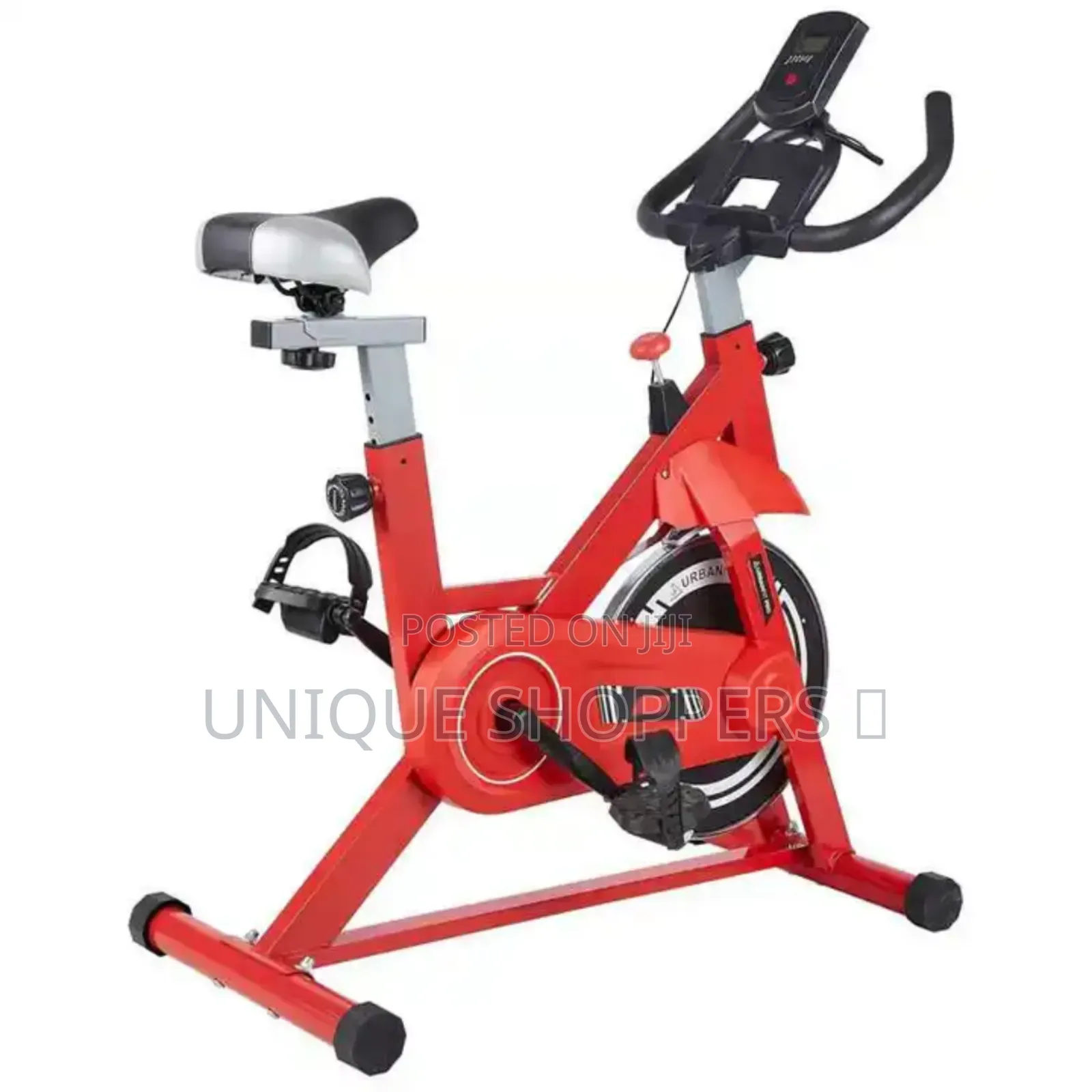 Portable Spin Bike
 
Wheels for Movement
With Sensors