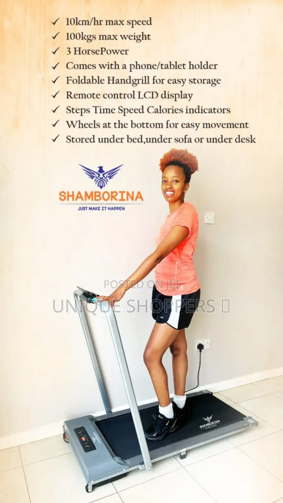 Portable Foldable Treadmill