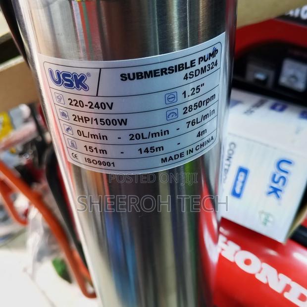 Usk 2hp Submersible Water Pump/Deep Well Water Pump - main view