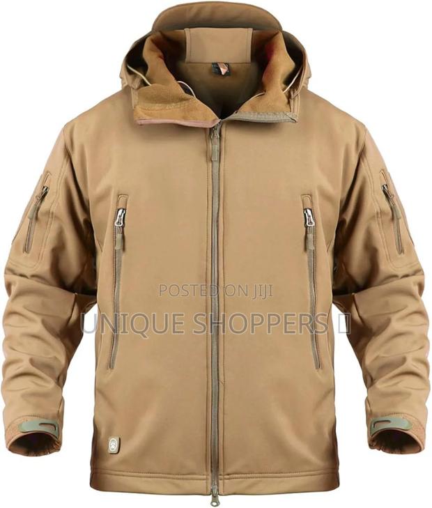 Quality Brown Tactical Jackets - thumbnail 2