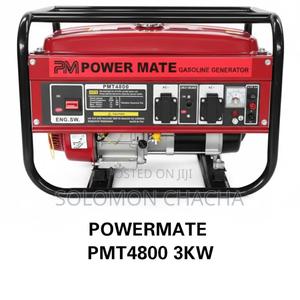 Powermate 3kw Gasoline Generator Pmt4800 - thumbnail 2