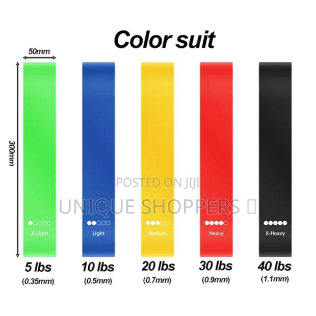 5 in 1 Resistance Bands - thumbnail 2