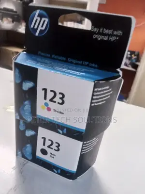 Hp Ink Cartridge 123 Black And Color