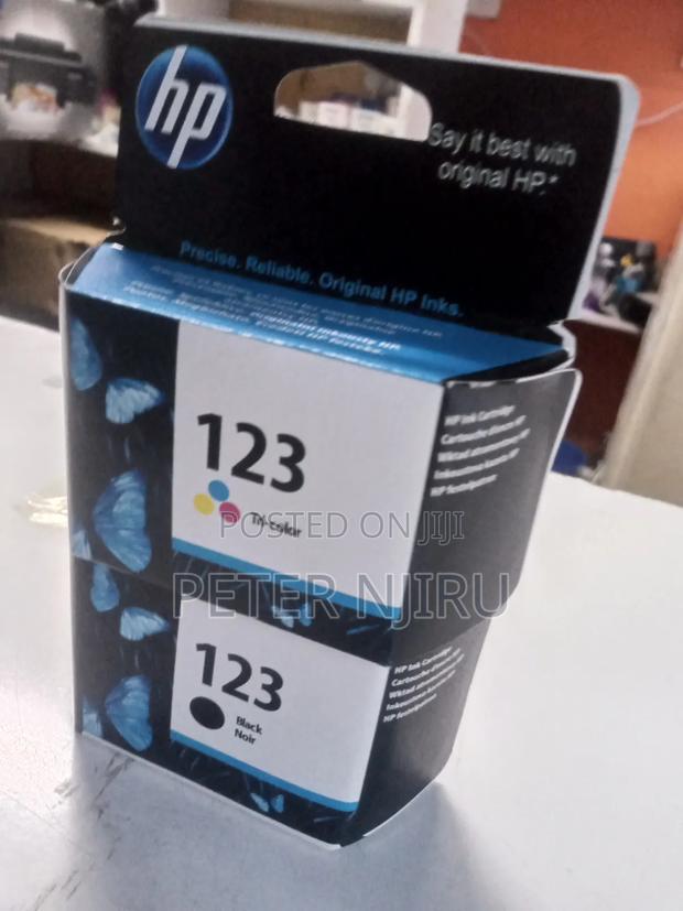 Hp Ink Cartridge 123 Black And Color - main view