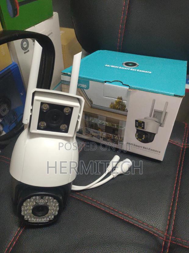 CCTV Outdoor 4g Electric Dual Lense Cameras - thumbnail 2