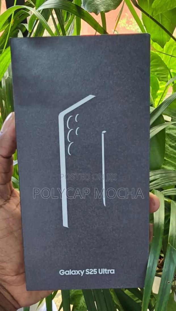 New Samsung Galaxy S25 Ultra 256 GB Black - main view