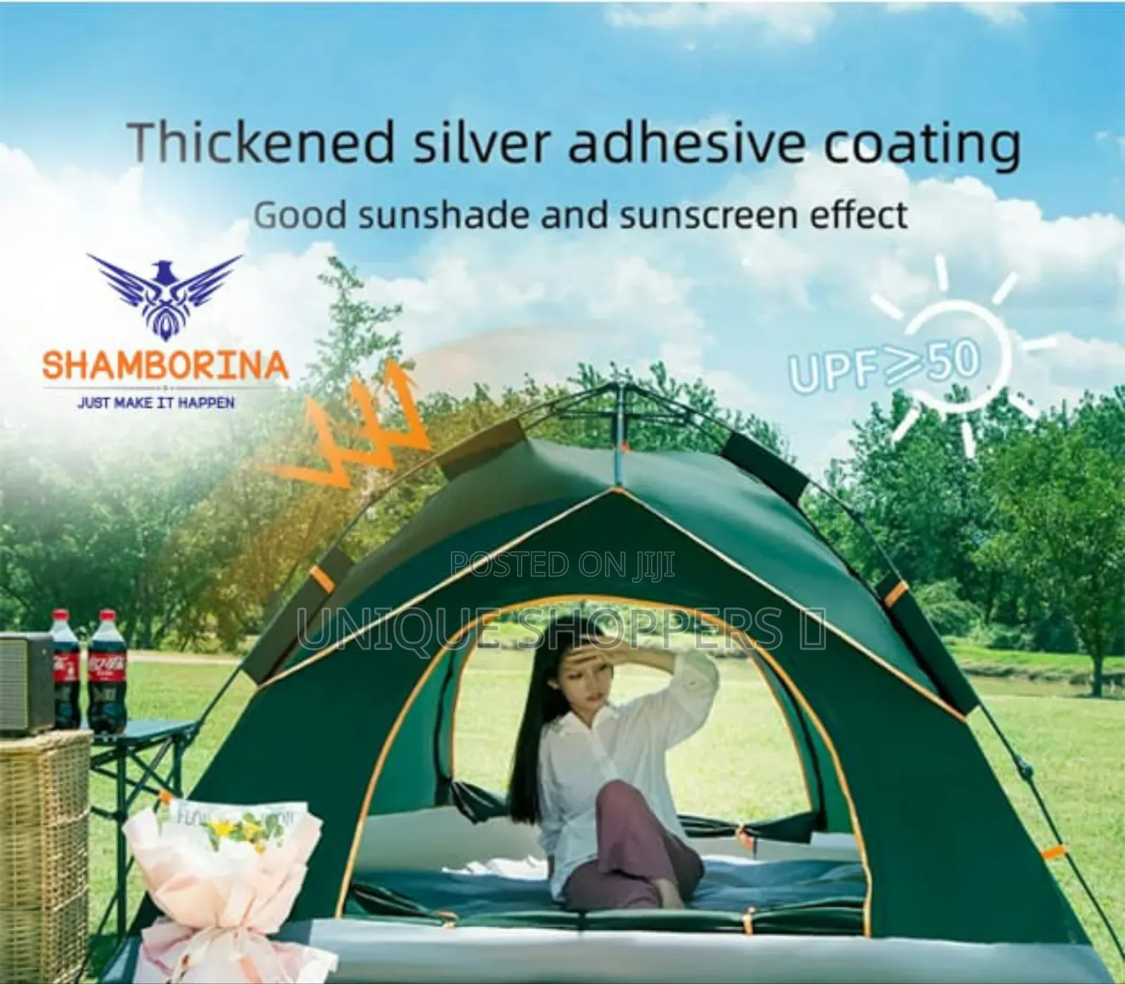 2-3 Persons Automatic Camping Tent