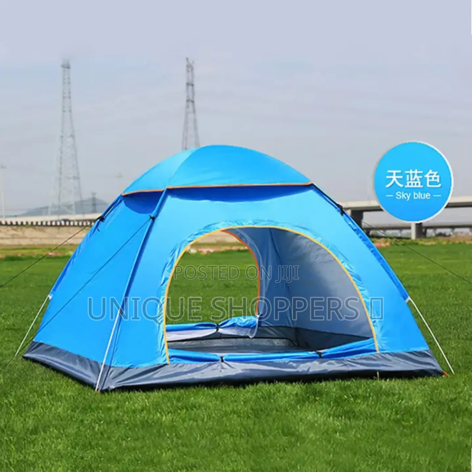 Quick Opening Pop Up Tent 3-4 Persons