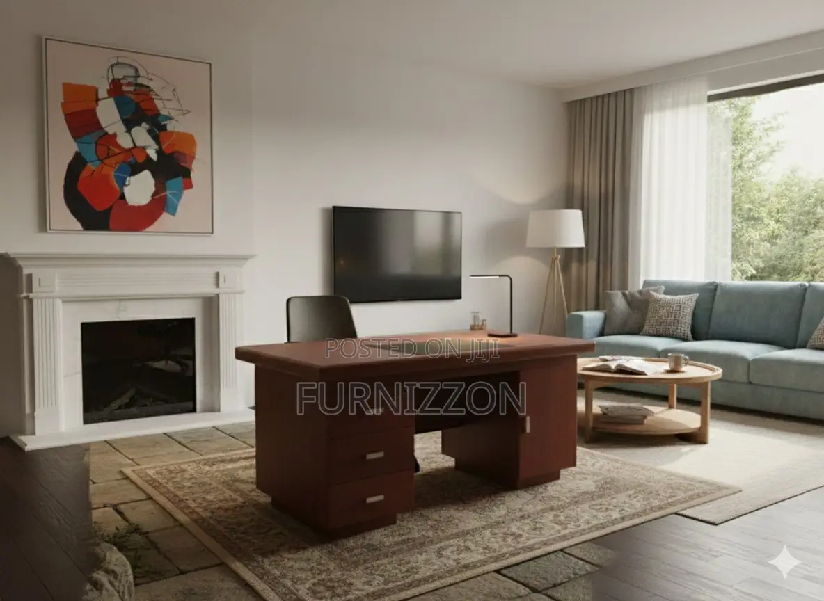 Economic Wooden Office Desk for Home and Office Use