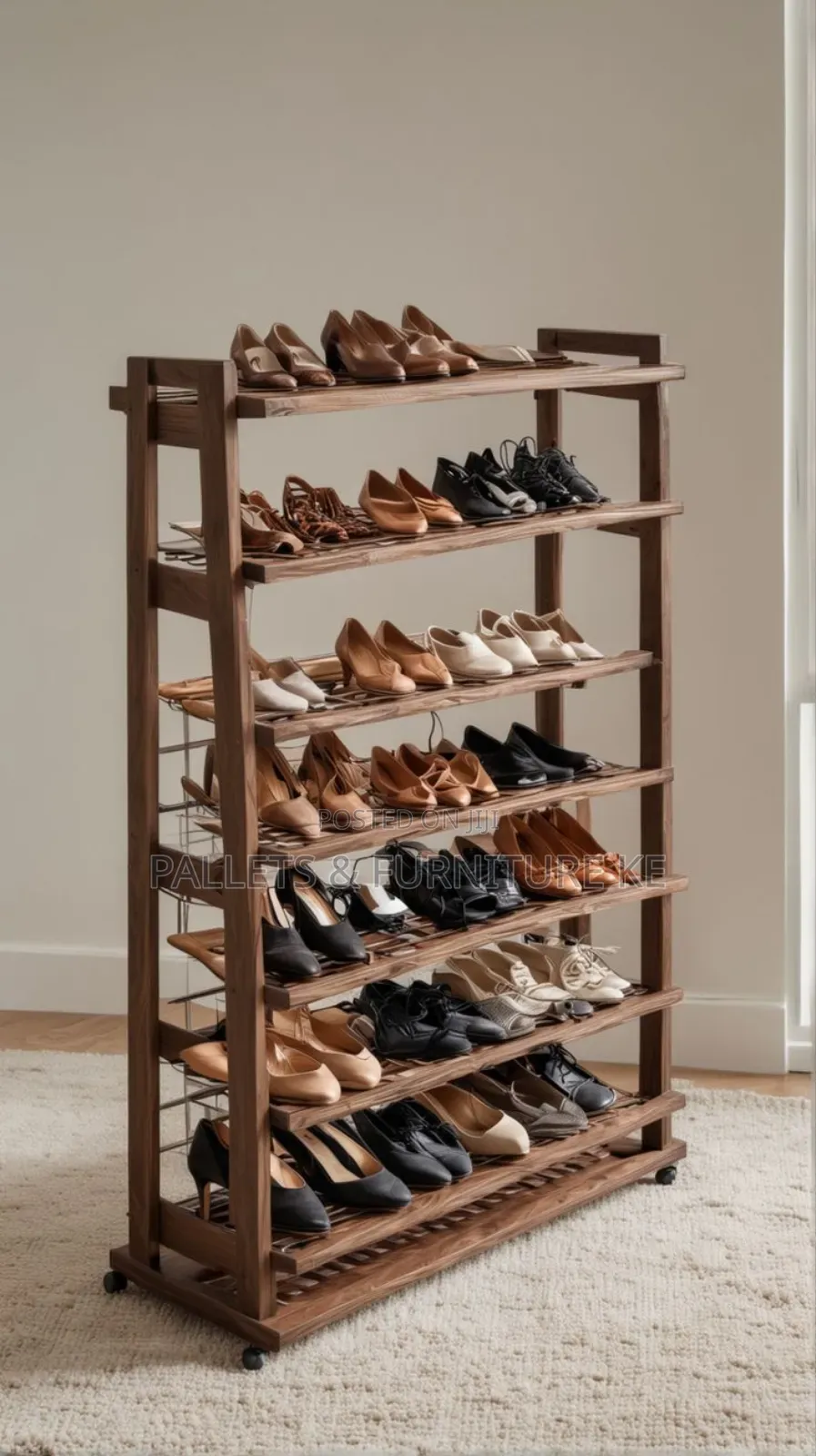 Home Wood Rack &6