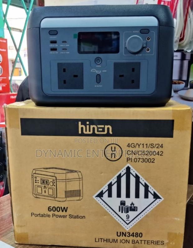 Hinen 600w Portable Power Station - Brand New - main view