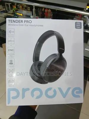 Proove Tender Pro Hptp0001ap01 Black Wireless Headphones.