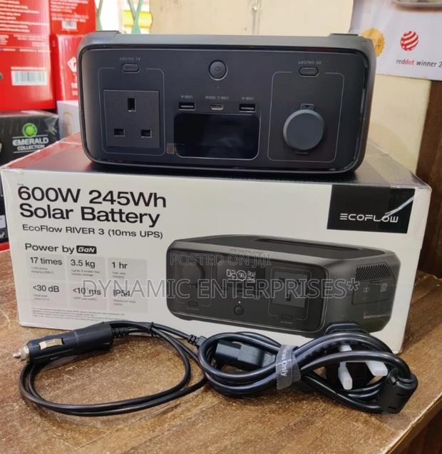 Ecoflow River 3 Portable Power Station - 600w / 245wh