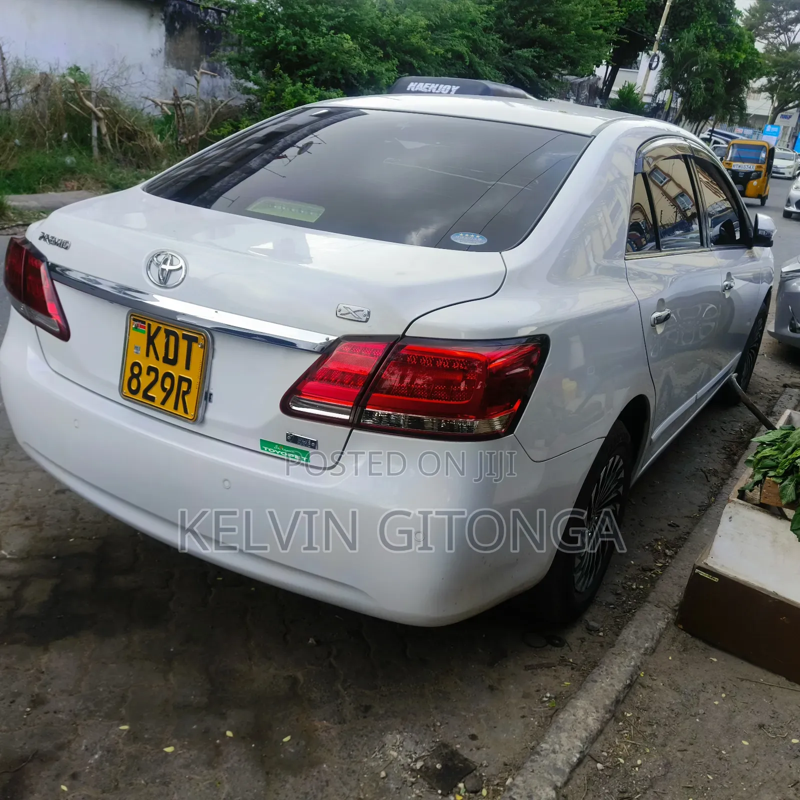 Toyota Premio 2017 White