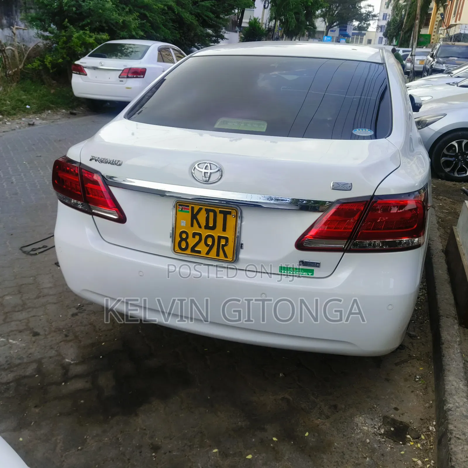 Toyota Premio 2017 White