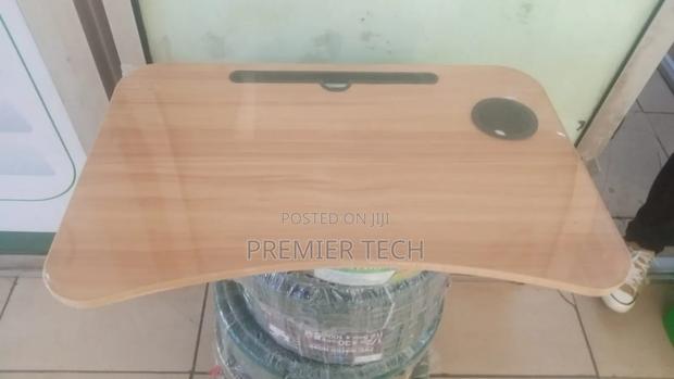 Wooden Profile 5 Levels Adjustable Angle Foldable Study Table - thumbnail 3